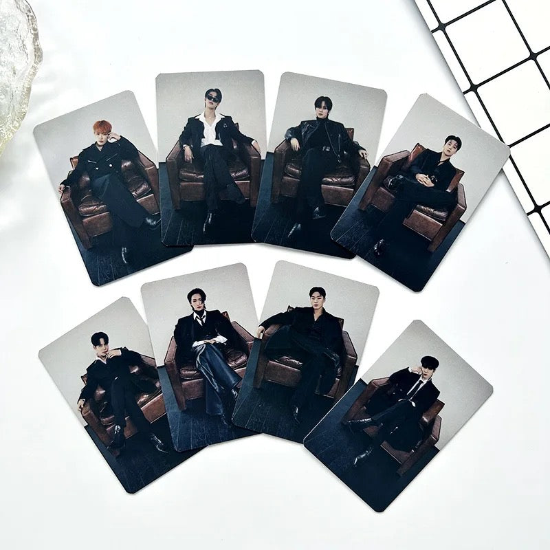 Ateez 8pcs 10th Mini New Album GOLDEN HOUR:Part.1 Photocard Double Sided