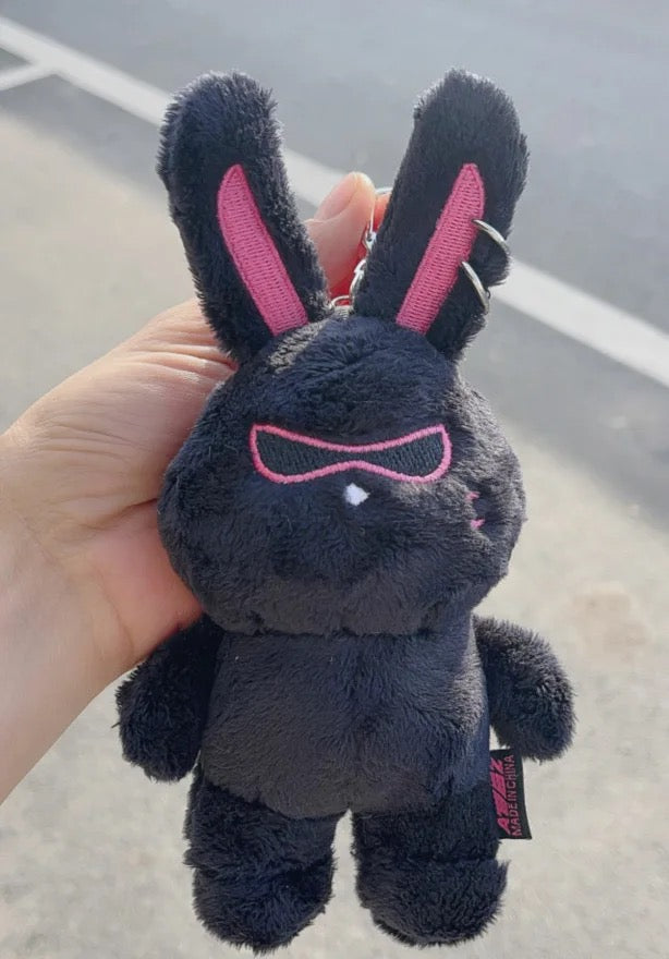 K-pop Ateez Mito Plush Keychain PCs Holder Hair Scrunchie