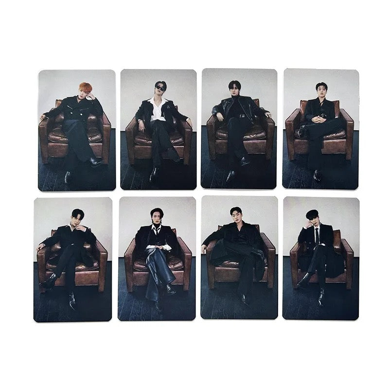 Ateez 8pcs 10th Mini New Album GOLDEN HOUR:Part.1 Photocard Double Sided