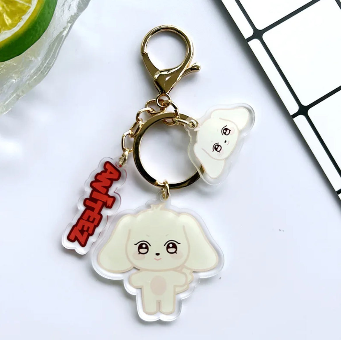 ATEEZ AniTeez Acrylic Double-sided Transparent Keychain - Every Member
