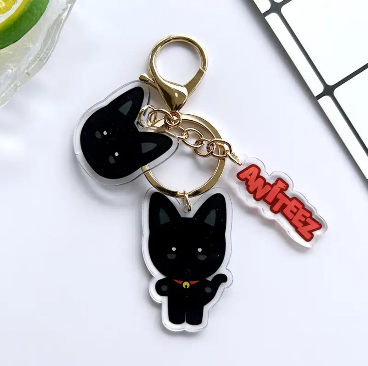 ATEEZ AniTeez Acrylic Double-sided Transparent Keychain - Every Member