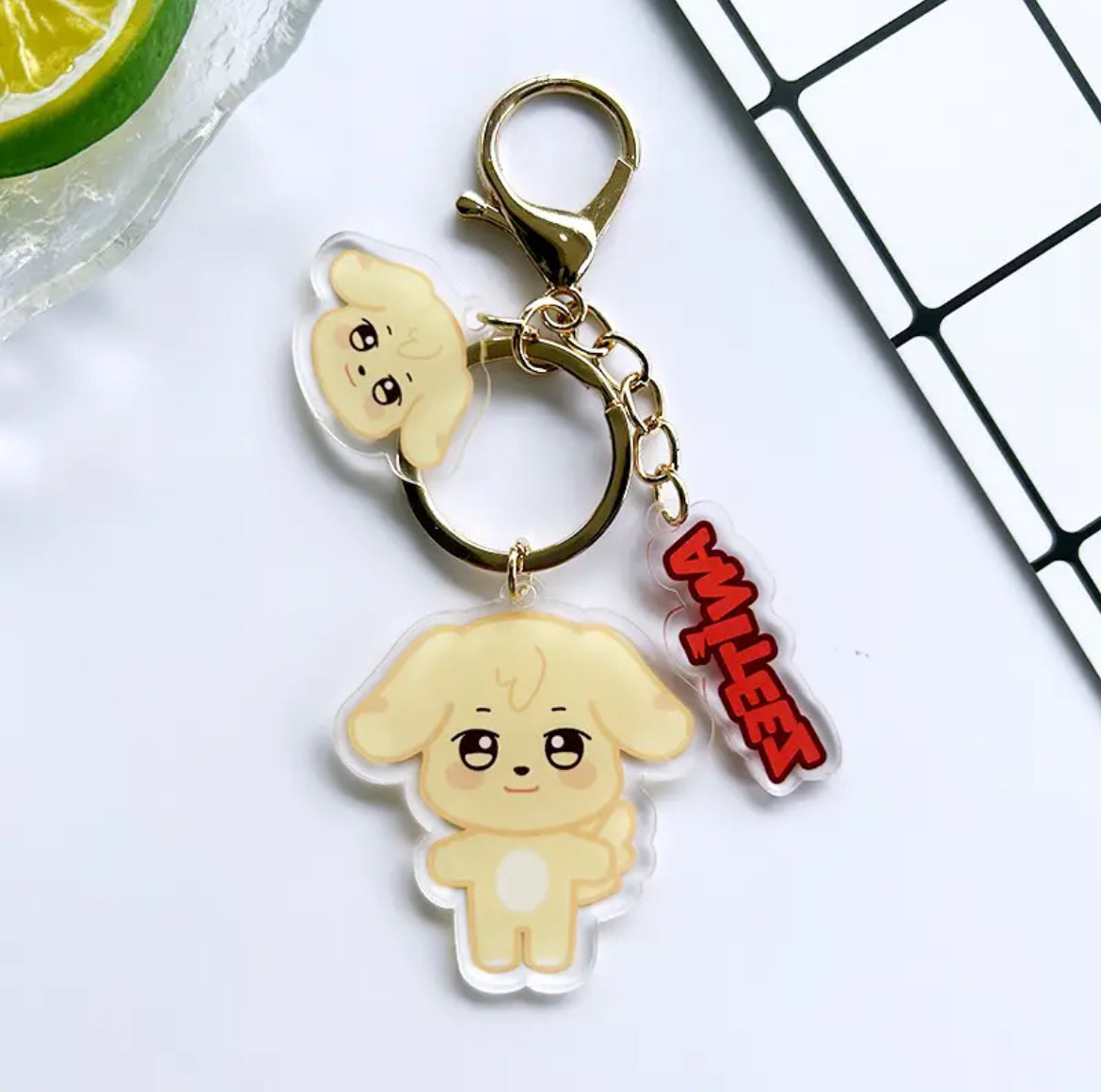 ATEEZ AniTeez Acrylic Double-sided Transparent Keychain - Every Member